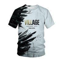 Hot Sale Unisex Game Tshirt Residents Village Evils 3D Printed Men T-shirt Casual Trendy Oversize Short Sleeve T Shirt