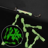 【YD】 10Pcs Night Fishing Stick Rod Holder Clip Used Feeder Chemical Fluorescent