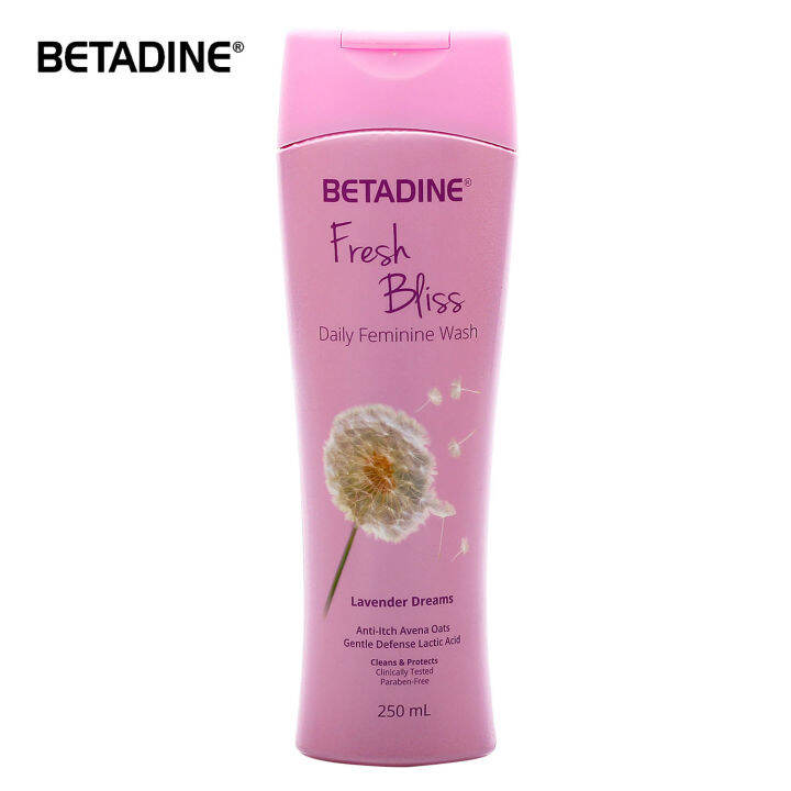BETADINE® Fresh Bliss® Daily Feminine Wash 250mL Lavender Mist Lazada PH