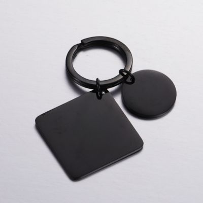 【VV】 1Pcs Keyring Strip Blank Chain Mirror Polished Keychains Making Keychain Womens Gifts