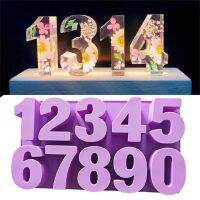 【hot】♘  Silicone Mould Baking Accessories Fondant Jelly 0-9 Arabic Numerals Epoxy Resin Mold Wholesale 2023 New