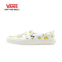 〖ของแท้อย่างเป็นทางการ〗VANS OLD SKOOL SLIP ON Mens and Womens รองเท้าผ้าใบ V060/065 - The Same Style In The Mall