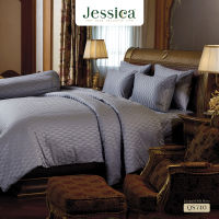 Jessica Jacquard Silk Shine 500 เส้นด้าย QS740 ชุดเครื่องนอน ผ้าปูที่นอน ผ้าห่มนวม ผ้าทอลายเรียบหรู สามารถป้องกันไรฝุ่นได้