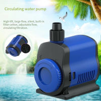 Ultra Silent Submersible Aquarium Water Pump for Fish Tank Fountain Garden Pond Rockery Adjustable Water Filter Pump 500-3500Lh