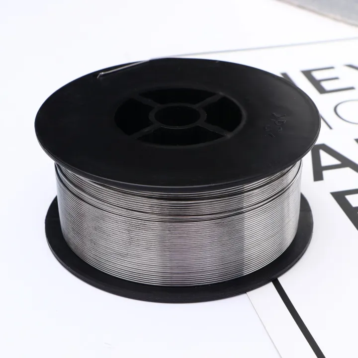 mig-welding-wire-08mm-1kg-stainless-steel-gasless-reel-spool-roll-flux-cored-welding-wire-for-soldering-welding-silver