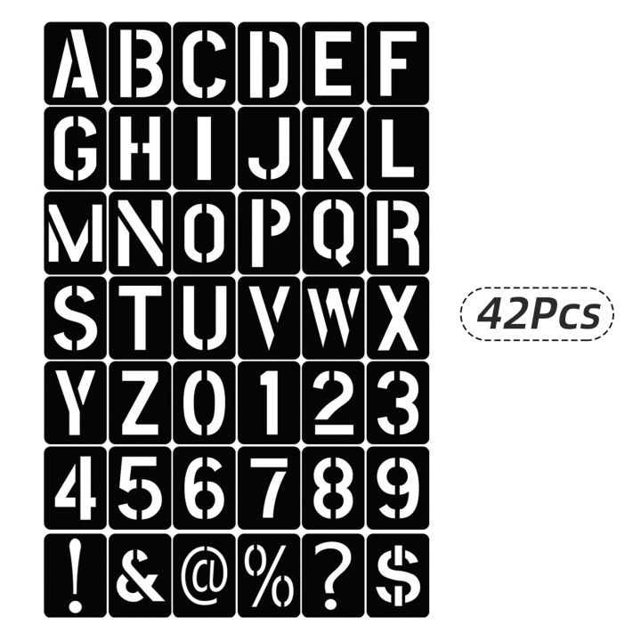 Staedtler Letters and Numbers Stencil