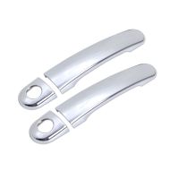 For Audi TT 8n MK11998-2006 Audi A2 1999-2005 Chrome Carbon Fiber Car Door Handle Covers Car Accessories Styling Stickers