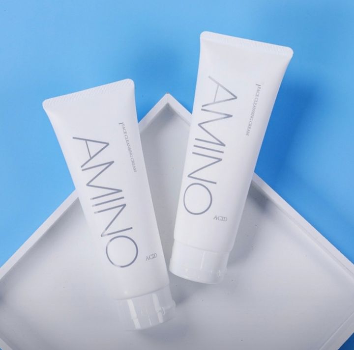 aminoอะมิโน-โฟมล้างหน้าล้างเครื่องสำอางกันน้ำดีท็อกซ์ผิวหน้าลดสิว-ส่งทันที