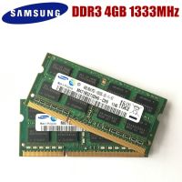 SAMSUNG 4GB 2RX8 PC3-10600S DDR3 1333Mhz 4Gb หน่วยความจำแล็ปท็อป4G PC3 10600S 1333MHZ โมดูลโน้ตบุ๊ค SODIMM RAM