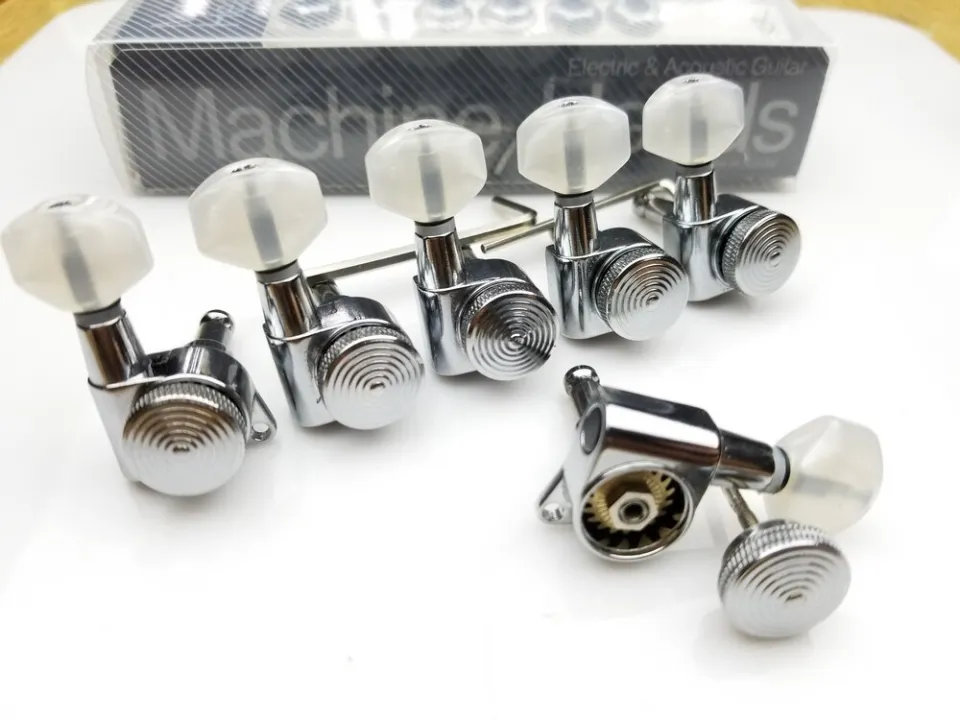 Heads　Guitar　With　JN-07SP　Pegs　Lazada　Lock　Tuners　packaging　PH　Electric　Silver　Locking　Tuners　KR-Chrome　Tuning　Guitar　Machine