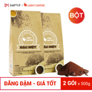 Cà phê Đặc biệt Light Coffee 1KG, Cafe bột, cà phê hạt pha phin, đậm