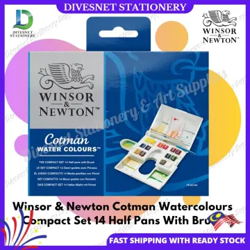 1Set Winsor Newton Acrylic / Oil Painting Brushes High Elastic Nylon Long  Rod Art Painting Brush Set