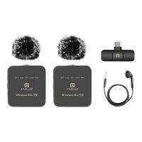 Wireless Lavalier Microphone Microphone Outdoor Live Recording Noise Reduction Multifunctional Wireless Microphone