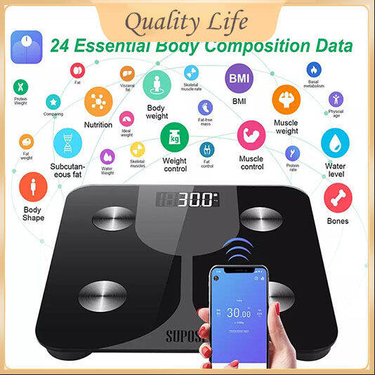 Smart Digital Body Fat Weighing Scale Bluetooth Digital Smart Fat