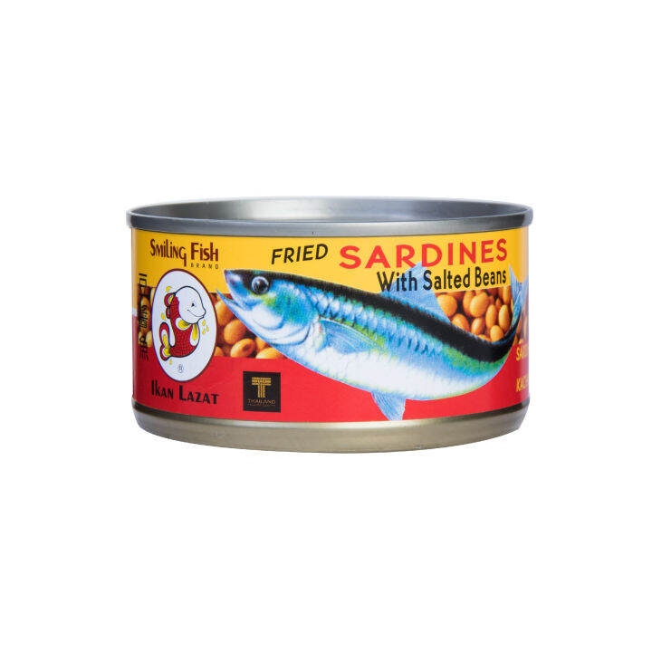Smiling Fish Fried Sardines with Salted Beans 185g Lazada Singapore
