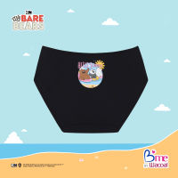 Bme กางเกงใน WE BARE BEARS รุ่น ME6C29  สีดำ สีนู้ด สีกรม สีชมพู Chill at the Beach (รุ่นนี้เข้าคู่เสื้อชั้นใน ME1C29, ME1A1J)