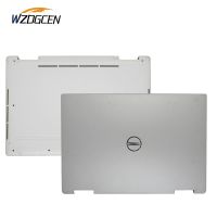 2023 ☆ สำหรับ DELL XPS 13 7390 2-In-1หน้าจอ LCD สำหรับแล็ปท็อปฝาหลังด้านบนสีเงิน0H2NC 1เคสด้านล่างเปลือกสีขาว0R6DFW