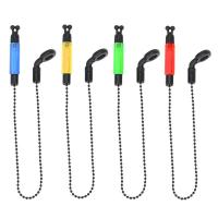 Fishing Alarm Swinger Steel Chain Steel Aluminum Set Swinger Carp Fishing Indicator 4 Color Bite Alarm Fishing Tools 2022 New Adhesives Tape