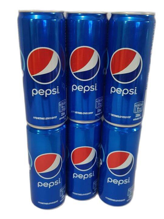 PEPSI in CAN Pepsi Cola Products (pack of 12 cans x 330 ml) Lazada PH