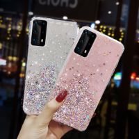 Nana Ko Electron】เคสโทรศัพท์กากเพชรดาวไล่ระดับสีสำหรับ Huawei Nova 8SE 8 Pro 5T 3I 2I P40 Lite P20 P30 P10 P Mate 40 30 20 10เคสนิ่มซิลิโคน