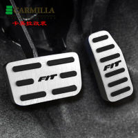 Honda Fit Jazz 2011-2020 AT Car Pedal Replacement Parts Accessories Auto ke Gas Pedal Protector Cover 2pcs Set