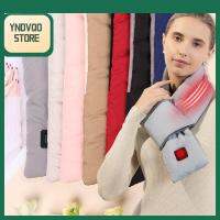 YNDVQO STORE 3 Gear Ajustable สีสัน ฤดูหนาว เครื่องอุ่นไฟฟ้าสำหรับฤดูหนาว ผ้าคลุมไหล่อุ่น ผ้าพันคออุ่นไฟฟ้า ผ้าผูกคอคู่