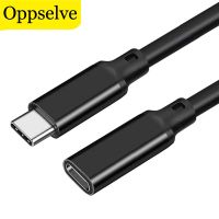 Flexible Type C Fast Charging Adapter Cable USB C Male To Female Extension Wire Cord Charger Rope For Laptop Macbook Smartphone