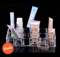 KUDOSTH - ชั้นวางเครื่องสําอาง ชั้นวางลิปสติก COSMETIC ORGANIZER  กล่องใส่ลิปสติก 12ช่อง