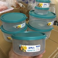 Hộp thực phẩm Komax Hàn Quốc Green koper Nhựa PP an toàn sức khỏe 200ml thumbnail