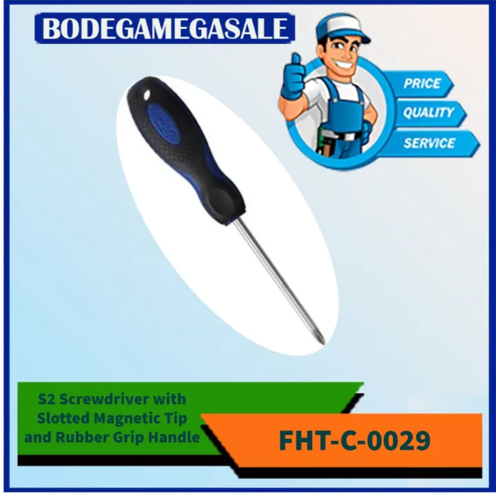 Ford Tools S2 Screwdriver with Cross Tip and Rubber Grip