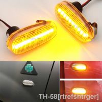 ✧ For Alfa Romeo Mito 955 147 GT 937 Fiat Bravo 2 Dynamic LED Side Marker Lights Arrow Turn Signal Flashing Blinker Lamp 2Pcs