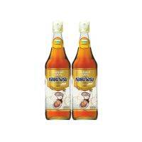 หอยนางรม น้ำปลาฉลากทองขวดแก้ว 700 มล.X2 ✿ OYSTER GOLD LABEL FISH SAUCE 700 ML.X2