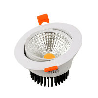 Recessed Dimmable LED Ceiling Light Lamp 3W 5W 7W 9W 12W 15W Round COB Spotlight LED Downlights AC85-265V