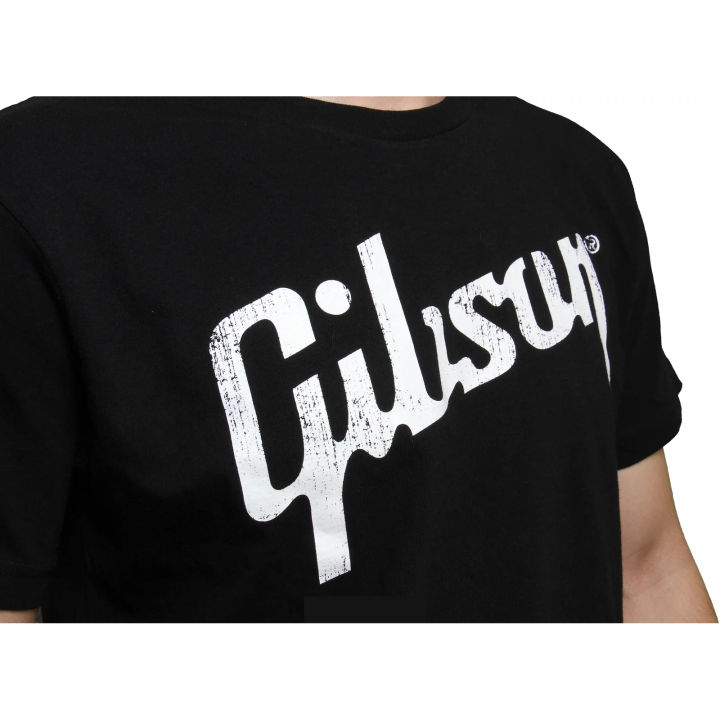 gibson-เสื้อคอกลม-เสื้อ-gibson-logo-t-shirt-แขนสั้น-ของแท้-ผ้า-cotton-100