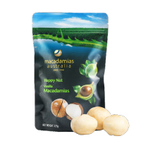 Australian Macadamias แมคคาเดเมียออสเตรเลียคั่ว รสวานิลลา คุณภาพดีที่สุด 225 กรัม Best Quality roasted Vanilla flavor 225 grams Finest nuts.