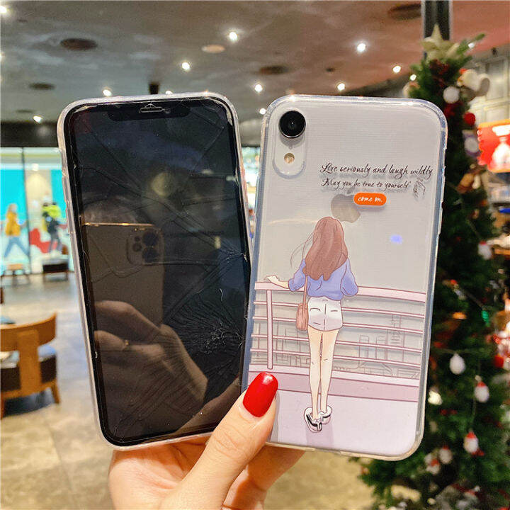 เคสซิลิโคนสำหรับโทรศัพท์รุ่น-15-15pro-15plus-15promax-13-12-14-plus-pro-max-8-7-plus-x-xr-นิ่มกันกระแทก-869