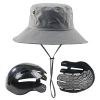 CAMOLAND Outdoor Cycling Safety Bucket Hat Summer Jungle Exploration Helmet Fisherman Hat Sport Casual Sunshade Hat