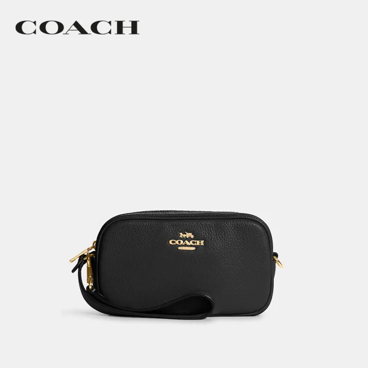 coach-กระเป๋าคล้องมือผู้หญิงรุ่น-jamie-wristlet-สีดำ-c9932-imblk