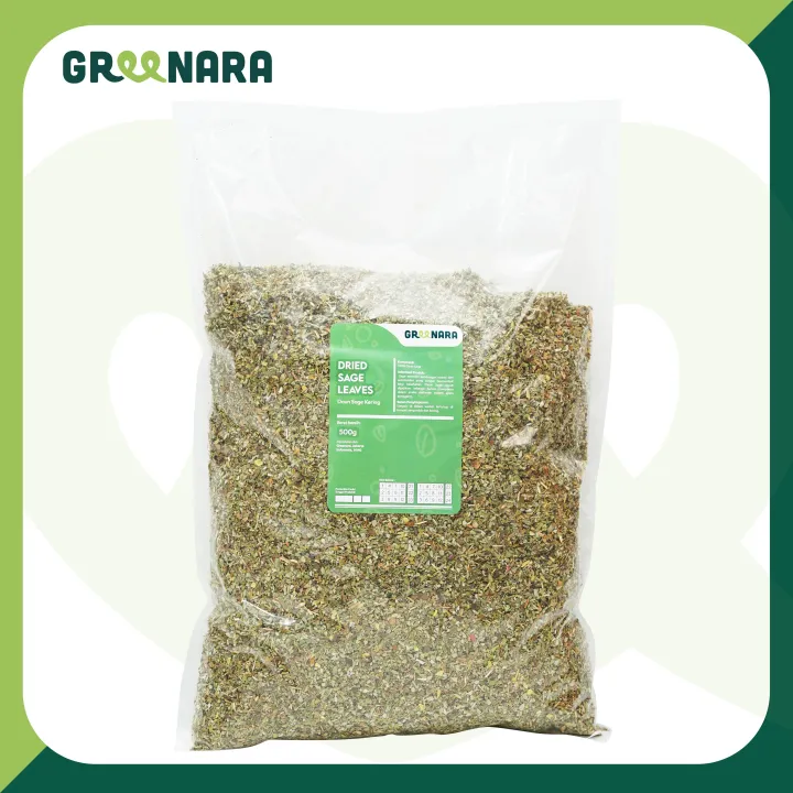 Dried Sage Leaves Gr Daun Sage Kering Gram Lazada Indonesia