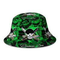 2022 New Summer Roronoa Zoro One Piece Bucket Hat for Unisex Outdoor Foldable Bob Fishing Fisherman Hats Panama Gorros