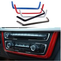 Car Center Console Multimedia Frame Trim ABS Chrome For BMW 3 4 Series 3 Series GT F30 F36 316 318 320 2013-2019 Car Accessories