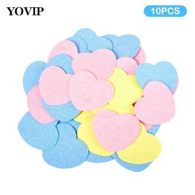 【CW】✸  10/20/50PCS Makeup Removal Sponge Shaped Cellulose Wood Pulp Cotton Face Washing Cleansing Puff