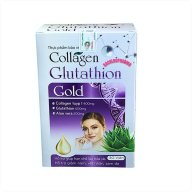 Viên Uống Trắng Da Collagen Glutathion Gold Giúp tăng nội tiết tố nữ, hạn chế lão hóa da, giảm nám, vết nhăn, sạm da, giúp làm đẹp da.-hộp 30 viên Mã Collagen Glutathion Gold-tím HLF thumbnail