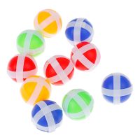 2023new 10 sports games dart board target shooting target ball toy Outdoor toy Sticky ball random color