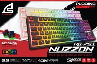 คีย์บอร์ดเกมมิ่ง SIGNO E-Sport KB-751 Wireless TKL Mechanical Gaming Keyboard NUZZON