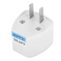 【COD】 Universal Power Plug Travel Converter Adapter แปลงจาก EU / UK AU เป็น USA