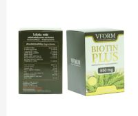 VFORM BIOTIN PLUS ขนาด 30 แคปซูล จัดส่งฟรี