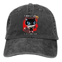 Persona 5 ,Morgana Baseball Cap cowboy hat Peaked cap Cowboy Bebop Hats Men and women hats