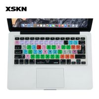 【✲High Quality✲】 sijieyis8 Xskn แผ่นครอบแป้นพิมพ์สำหรับ Logic Pro X 10ผิวซิลิโคนทางลัดการทำงานสำหรับ Macbook Air 13สำหรับ Macbook Pro 13 15 Logic Cover