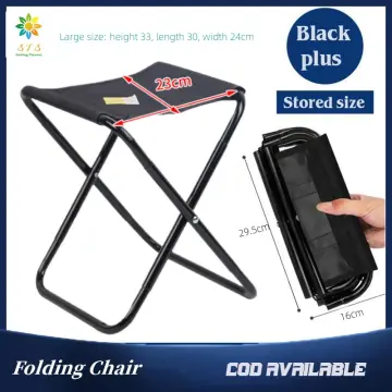 Shop Outdoor Camping Folding Chair Outdoor Barbecue Stool Fishing